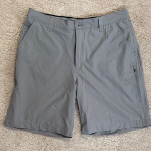 Orvis Men's Charcoal Flat Front Shorts